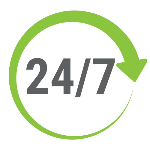 24/7 automated SMS assistance