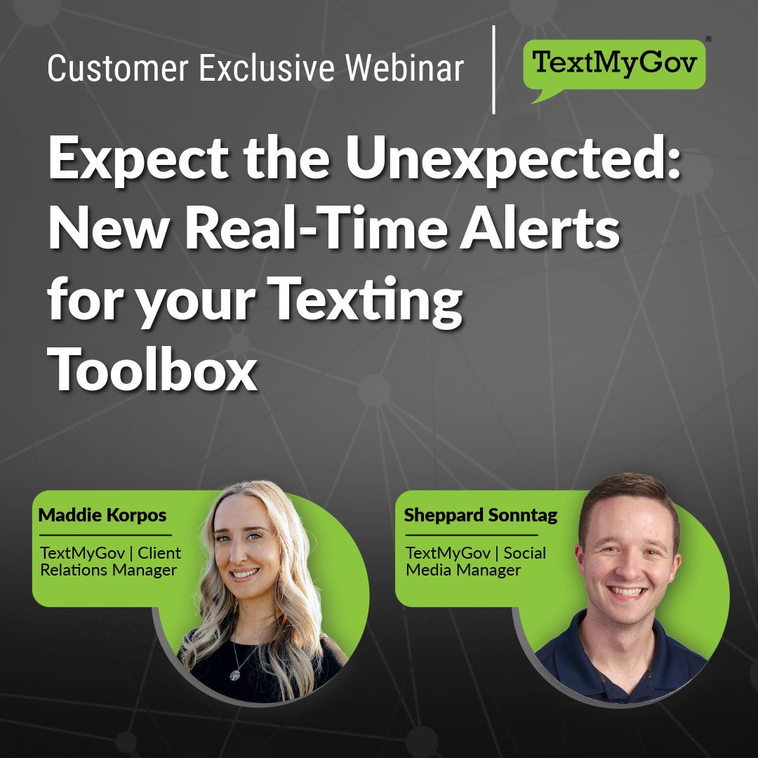 Featured image for “Expect the Unexpected: New Real-Time Alerts for your Texting ToolboxUntitled Post”