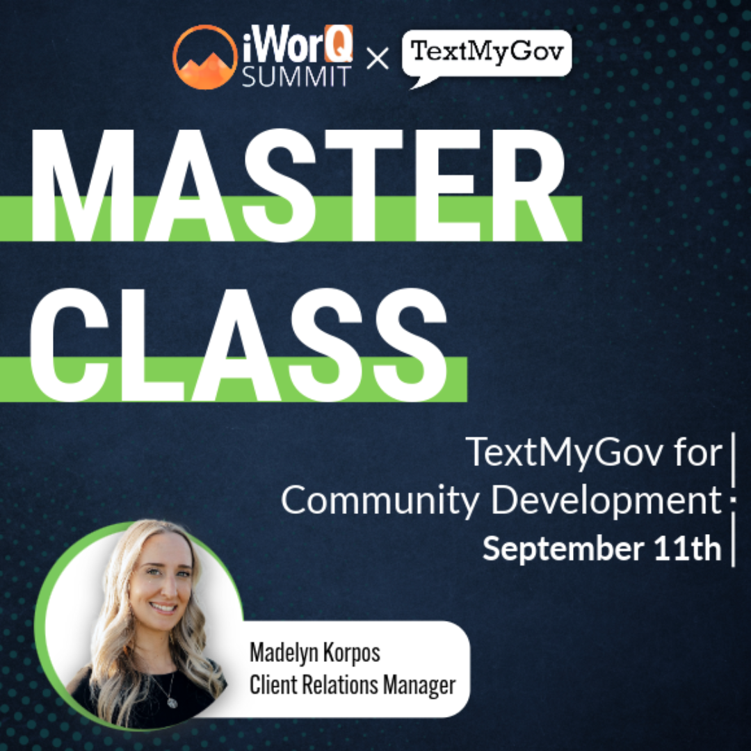 Featured image for “TextMyGov for Community Development”