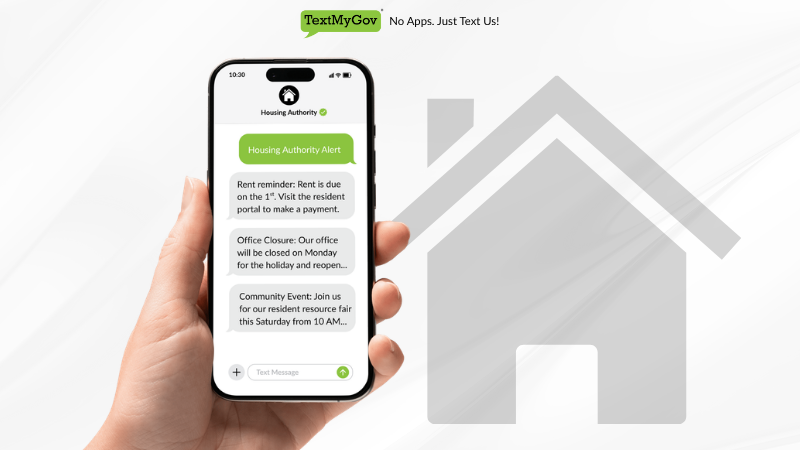 Housing Authority TextMyGov