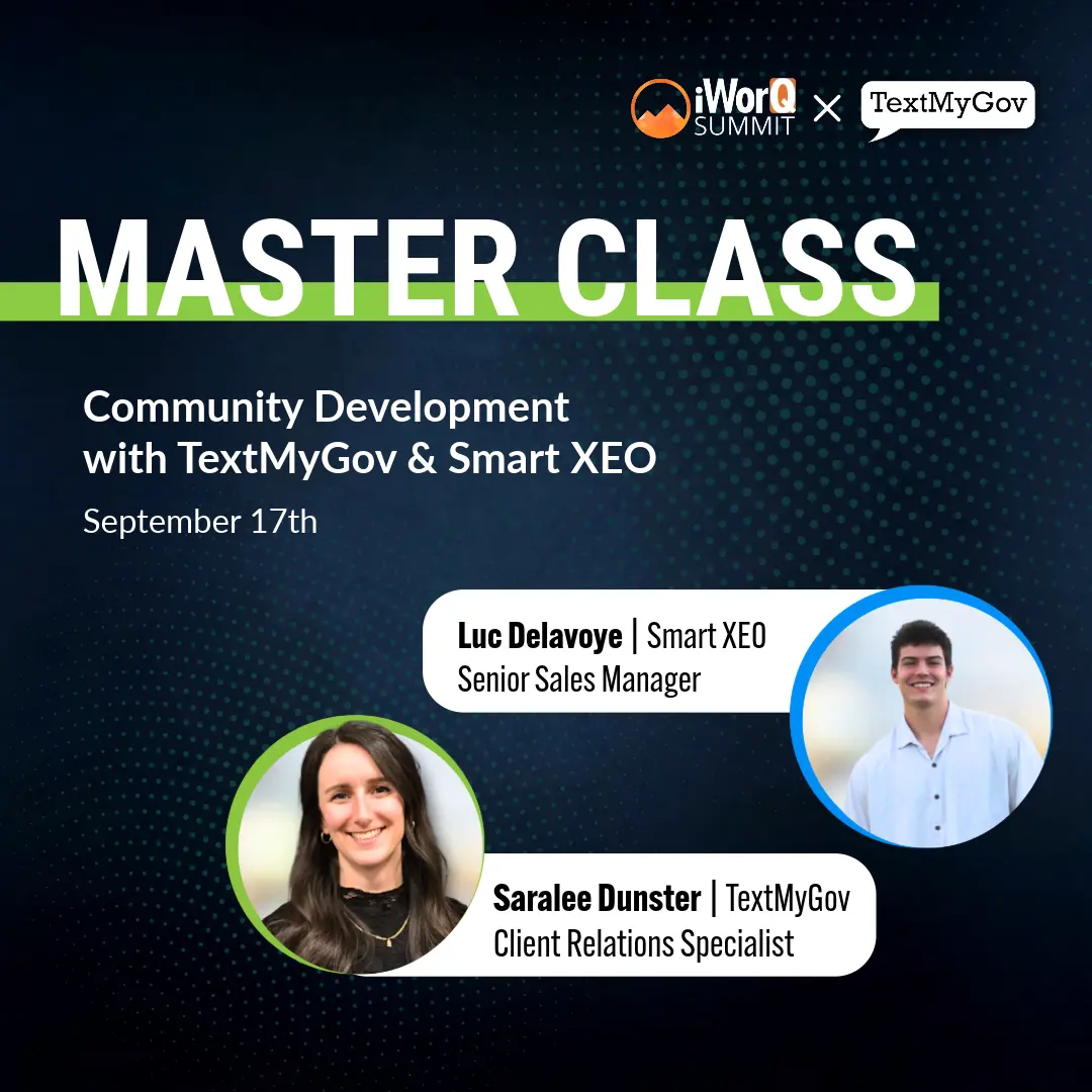 Featured image for “Community Development with TextMyGov & Smart XEO”
