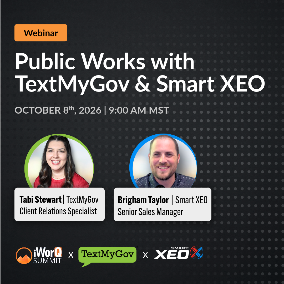Featured image for “Public Works with TextMyGov & Smart XEO”