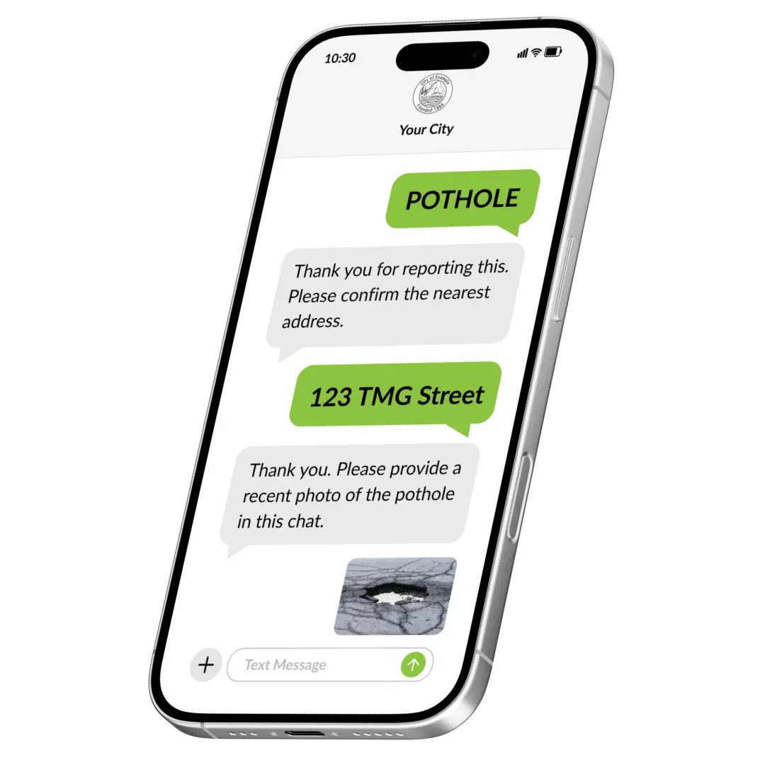 TMG Notifications displayed on a phone